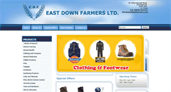 Desktop Screenshot of eastdownfarmers.com